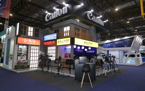Canon ganha prêmio por estande na feira Set deste ano