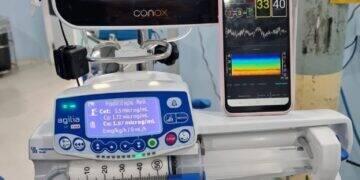 Chega ao Brasil novo aparelho de monitoramento de anestesia