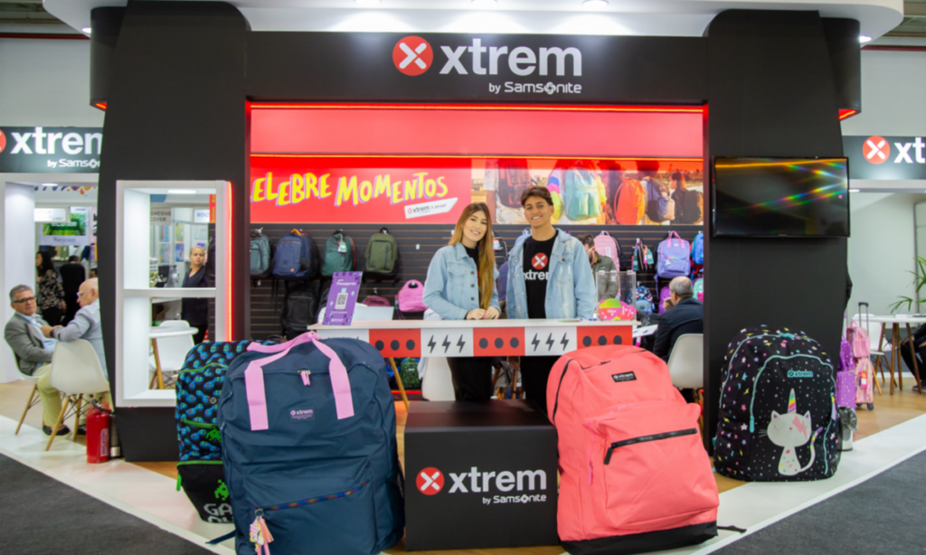 Xtrem by Samsonite participa da Feira Escolar 2024 em SP