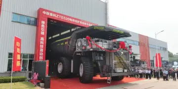 Zoomlion lança o maior caminhão de mineração com acionamento elétrico híbrido do mundo 1 Zoomlion lança o maior caminhão de mineração com acionamento elétrico híbrido do mundo
