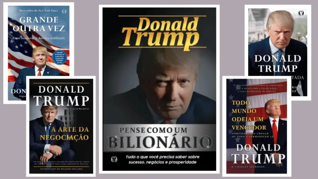 Trump: 5 livros escritos por ele para entender a mente do novo presidente dos EUA livros Donald Trump autor 1