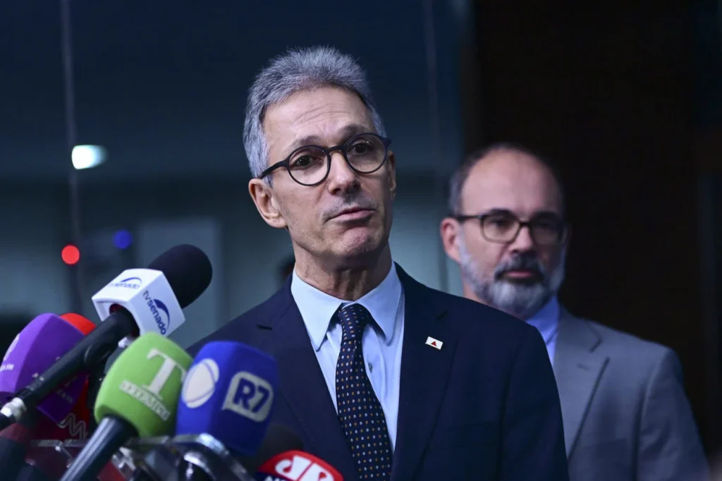 Governador Romeu Zema abre o Pensa Brasil, série de debates da Firjan romeu zema 1 1