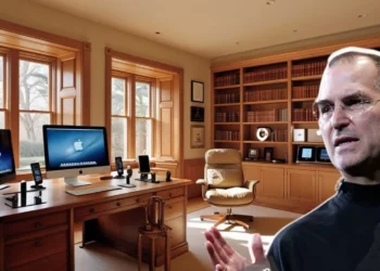 home office steve jobs