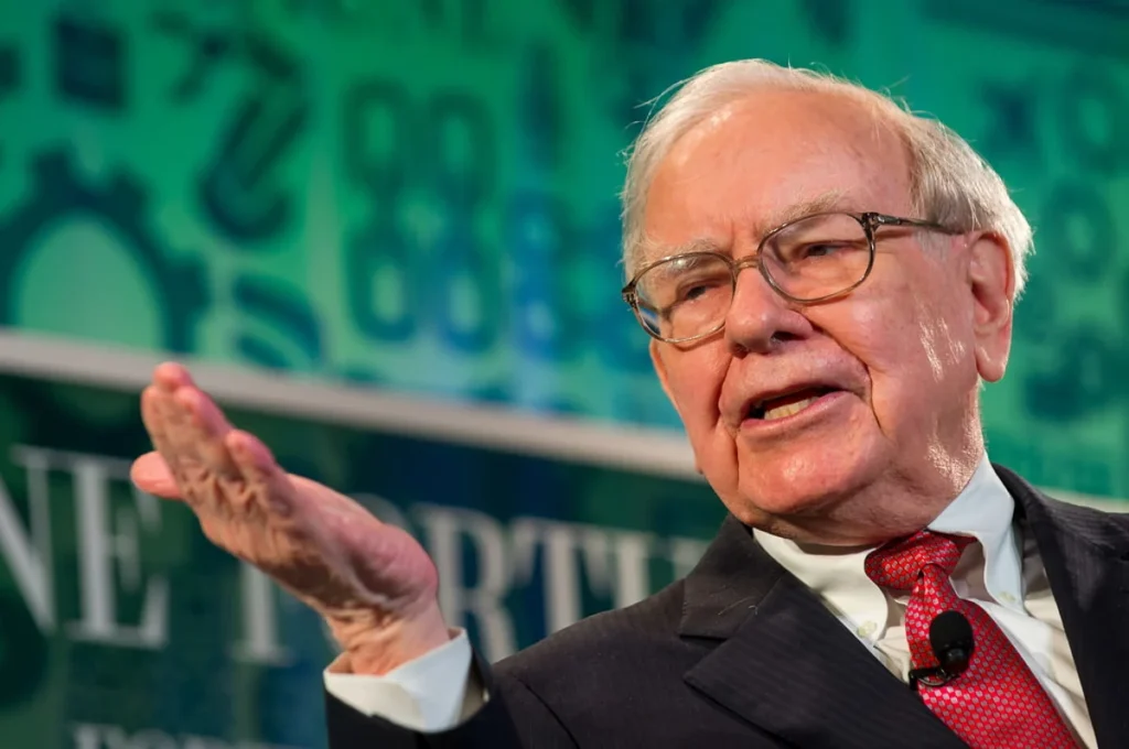 O mega investidor Warren Buffett.