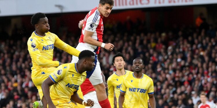Arsenal fica no empate com o Crystal Palace • Divulgação / Arsenal