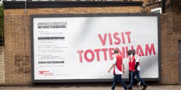 Fãs do Arsenal lançam campanha: "Visite Tottenham" 1 Fãs do Arsenal lançam campanha: “Visite Tottenham”