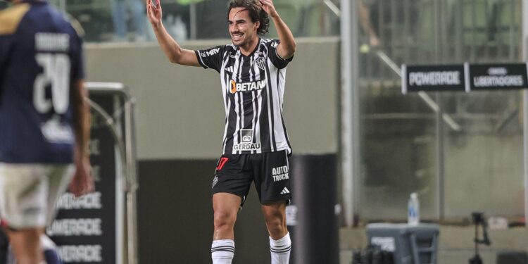 Igor Gomes vai desfalcar o Galo por pelo menos duas semanas • Pedro Souza / Atlético