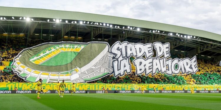 Stade de la Beaujoire, na França, casa do Nantes &bull; Reprodução Instagram