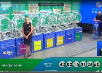 Resultado da Mega-Sena 2850