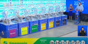 Timemania 2236 acumula e prêmio chega a R$ 14 milhões 1 Resultado da Timemania 2236