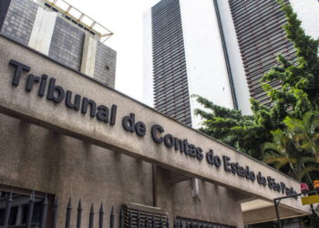 Prédio sede do TCE-SP. Falando sobre o concurso do TCE SP.