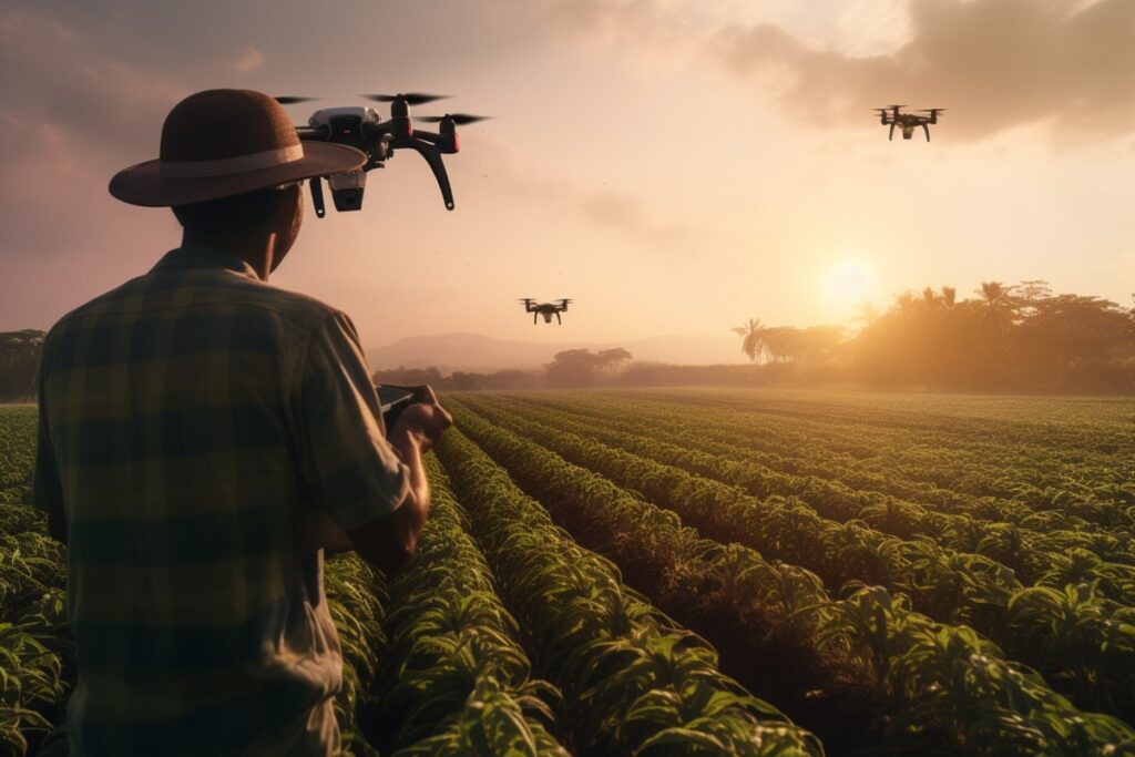 Relatório aponta avanço dos drones agrícolas e destaca papel da tecnologia na sustentabilidade do campo drone agro agricultura drones