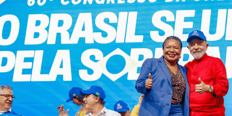 Com Lula, ministra da Cultura participa da abertura do 60º Congresso da UNE em Goiânia 14 Foto: Reprodução/ Divulgação