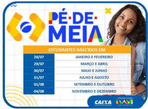 Governo inicia novo pagamento do incentivo do programa Pé-de-Meia 19 Governo inicia novo pagamento do incentivo do programa Pé-de-Meia Pe de meia 1 1