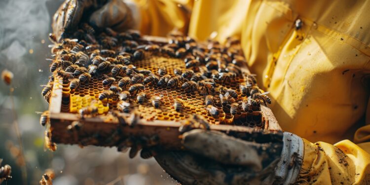 80% das exportações de mel brasileiro vão para os EUA. Tarifaço ameaça mais de 500 mil apicultores 14 Foto: Freepik