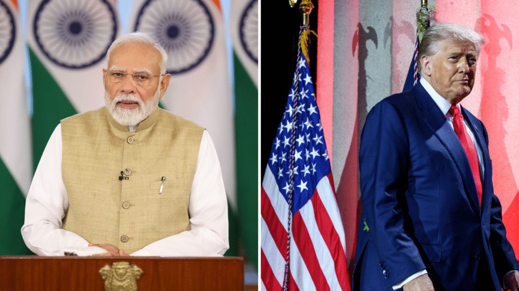 EUA subirão tarifas contra a Índia nas próximas 24 horas, afirma Trump EUA aumento tarifa India