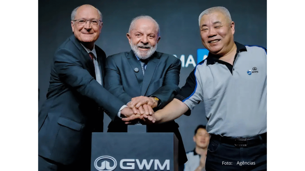Lula inaugura fábrica da GWM em SP e diz que Brasil está "aberto para negócios" Lula fabrica Gwm Chinesa