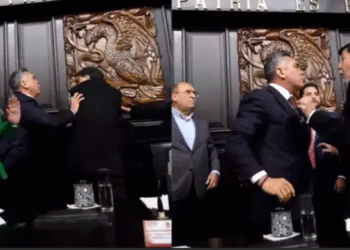 Senadores mexicanos partem para agressão física após discussão sobre os Estados Unidos