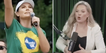 Michelle Bolsonaro processa Joice Hasselmann por difamação após declarações em podcast