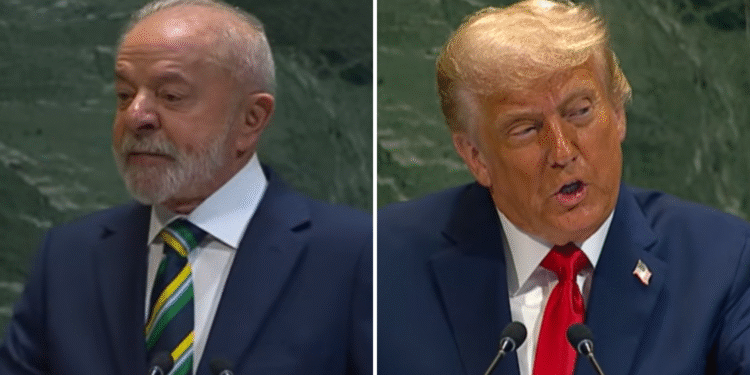 Lula e Trump discutem tarifas sobre produtos brasileiros em ligação nesta segunda-feira (6) LULA TRUMP conversam nesta segunda 6