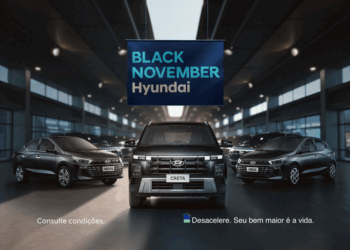 Hyundai lança campanha “Black November”, com descontos de até R$ 15 mil em toda linha HB20 e CRETA