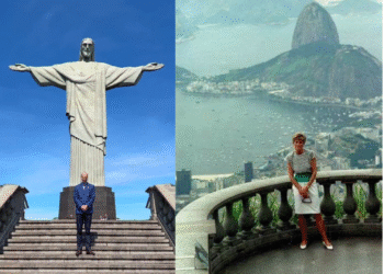 Revista Capital Econômico: O valor da informação certa, na hora certa! 35 Príncipe William refaz foto icônica da mãe, princesa Diana, no Cristo Redentor