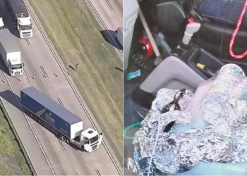 Interdição no Rodoanel Mário Covas (SP-021) após sequestro e ameaça com artefato é concluída com resgate do motorista