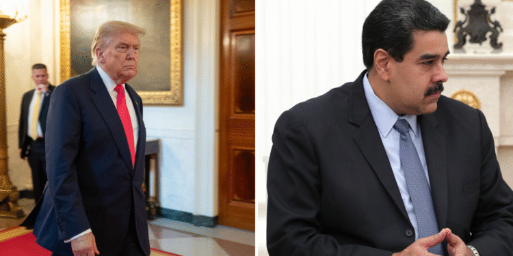 Trump sinaliza possível diálogo com Nicolás Maduro em meio à crescente tensão no Caribe 14 Foto oficial da Casa Branca por Molly Riley