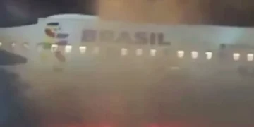Incêndio em equipamento de solo leva à retirada de passageiros no Aeroporto de Guarulhos