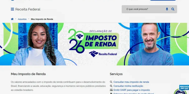 Receita Federal recebe 450 mil declarações do Imposto de Renda 2026 nas primeiras horas de envio