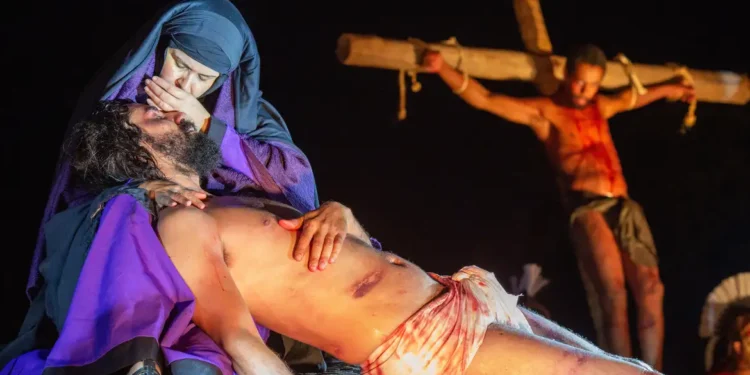 Paixão de Cristo de Nova Jerusalém emociona público e segue em cartaz até domingo 14 Foto:Fabio Rodrigues-Pozzebom